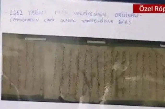 Son dakika: Dışişleri Bakanı Mevlüt Çavuşoğlu'ndan Ayasofya tartışmalarına son nokta! Tapusunu gösterdi