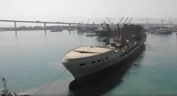 Donanmanın 2'nci büyük gemisi için geri sayım: "Derya'nın 2023'te envantere girmesi için çalışıyoruz"-2