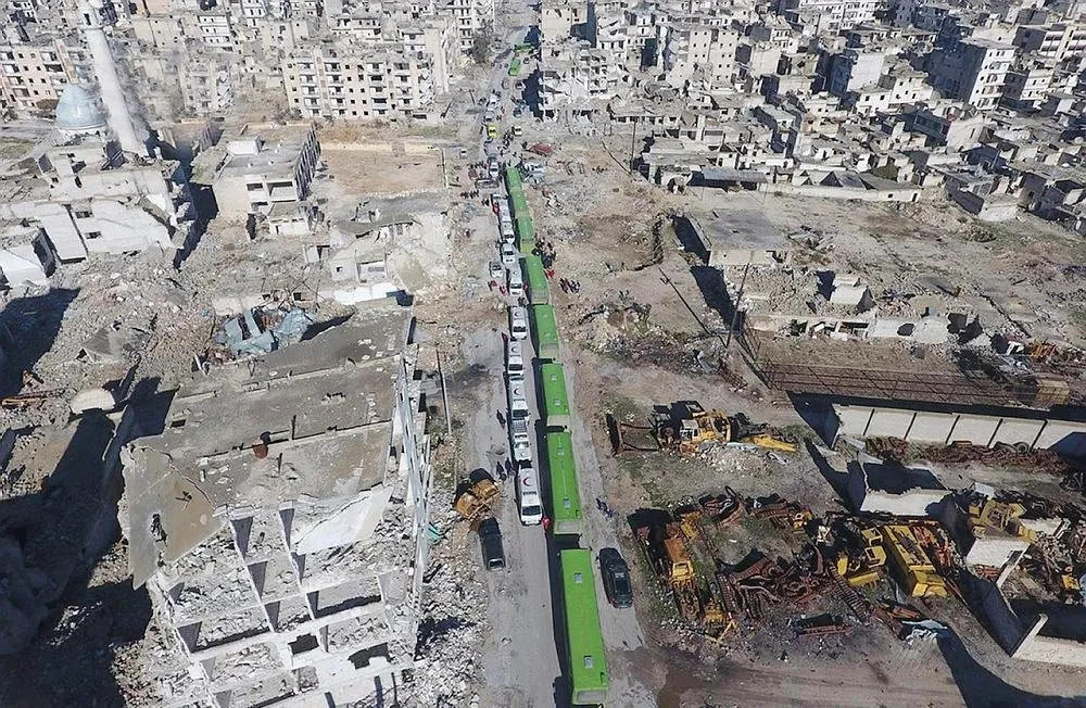 Halep'te tahliye operasyonu-1