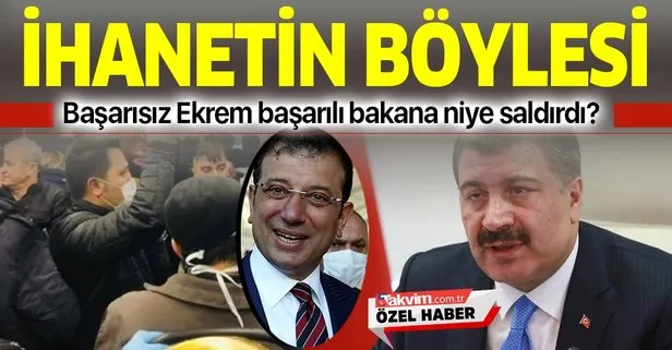 İBB Başkanı Ekrem İmamoğlu’nun Sağlık Bakanı Fahrettin Koca’ya saldırmasının arka planı...