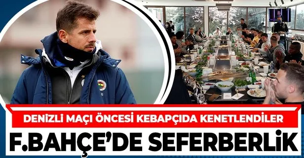 Fenerbahçe’de Başkan Ali Koç ve yöneticiler futbol takımı ile barbekü partisinde bir araya geldiler