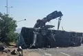 Kayseri'de yolcu otobüsü devrildi: Çok sayıda yaralı var