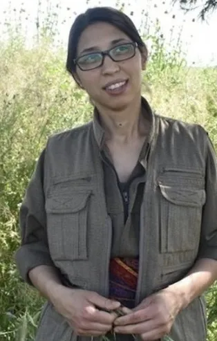 CHP'li vekil tarafından destek verilen YPG'li terörist Özge Aydın gömüldü