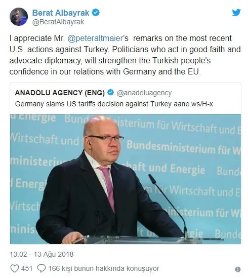 Son dakika: Bakan Albayrak'tan flaş Almanya açıklaması!-1