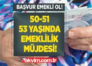 Yıllarca önce emekli olun! 1800 ve 3600 SGK-SSK prim günüyle 50-51 ve 53 yaşında emeklilik müjdesi! İşte yapmanız gereken