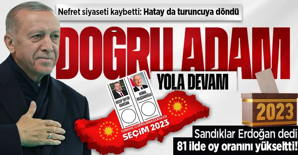 Başkan Erdoğan 28 Mayıs'taki 2. tur seçimlerinde tüm illerde oy oranını yükseltti! Kılıçdaroğlu'nun oy oranı 11 ilde düştü