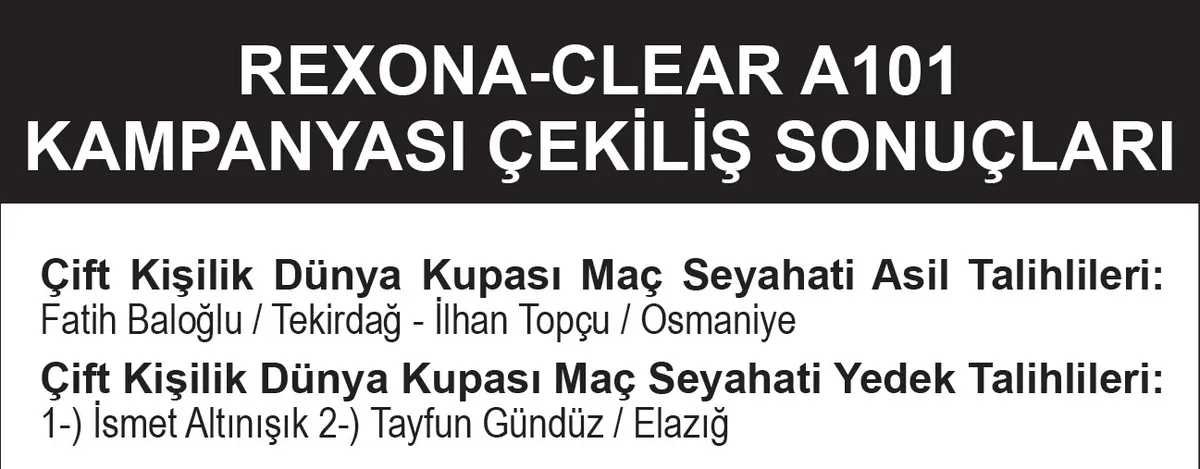 2-talihliye-cift-kisilik-dunya-kupasi-mac-seyahati-rexona-clear-a101-kampanyasi-cekilis-sonuclari-1777493142113.jpeg 2 talihliye çift kişilik Dünya Kupası maç seyahati: Rexona-Clear A101 Kampanyası çekiliş sonuçları-2