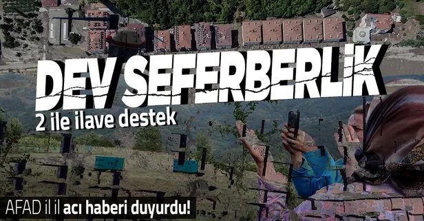 SON DAKİKA: Batı Karadeniz'de sel felaketi | 77 kişi hayatını kaybetti! Bakan açıkladı: Toplam destek 30 milyon TL oldu