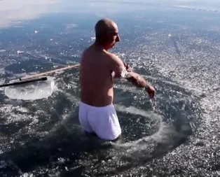 Bunu yapmak yapmak yürek ister! -25 derece