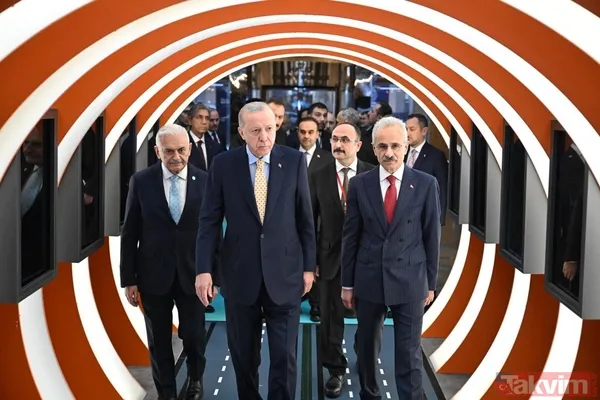 Başkan Erdoğan Karayolları Gayret ve Liderlik Sergisi'ni gezdi - 4