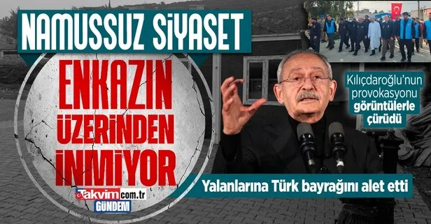 Hatay’da kirli provokasyon: Kemal Kılıçdaroğlu’nun ziyareti öncesi CHP’li belediye Türk bayraklarını indirdi