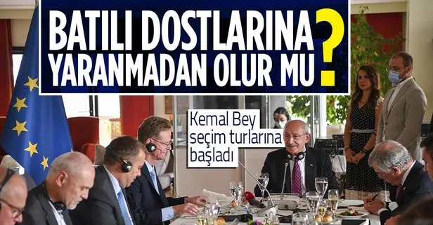 CHP lideri Kılıçdaroğlu 2023 adaylığı için Batı’ya yaranma turlarına başladı: Türkiye’yi AB ülkelerinin büyükelçilerine şikayet etti