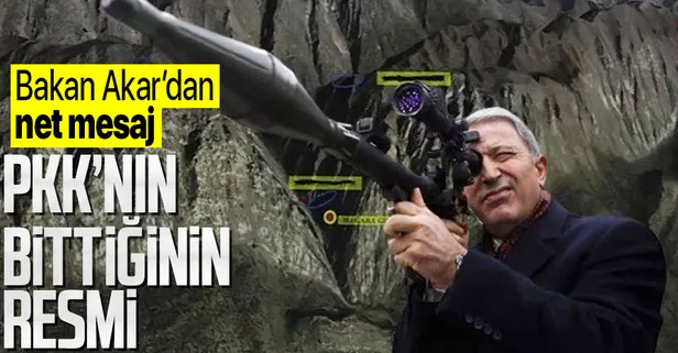 SON DAKİKA: Milli Savunma Bakanı Hulusi Akar'dan net mesaj: PKK kendini hiçbir yerde güvende hissedemeyecek