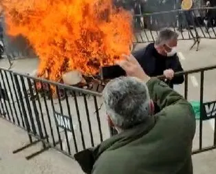Nevruz kutlamasında korku dolu anlar