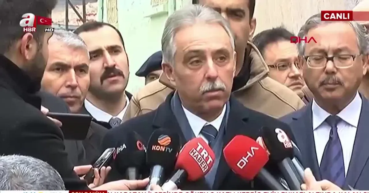 Konya Karatay’daki bina neden çöktü? Konya Valisi Cüneyit Orhan Toprak açıkladı