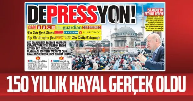 Başkan Recep Tayyip Erdoğan, 1.5 asırlık bir hayali gerçekleştirdi: Taksim Camii’nin açılışında dünyaya mesaj gönderdi