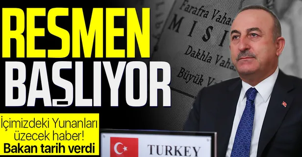 SON DAKİKA: Bakan Çavuşoğlu tarih verdi: Türkiye'den bir heyet Mısır'a gidecek
