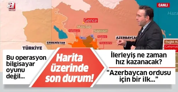 Terör ve Güvenlik Uzmanı Abdullah Ağar, Azerbaycan - Ermenistan çatışmalarını A Haber’de değerlendirdi