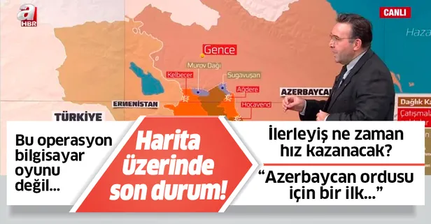 Terör ve Güvenlik Uzmanı Abdullah Ağar, Azerbaycan - Ermenistan çatışmalarını A Haber'de değerlendirdi