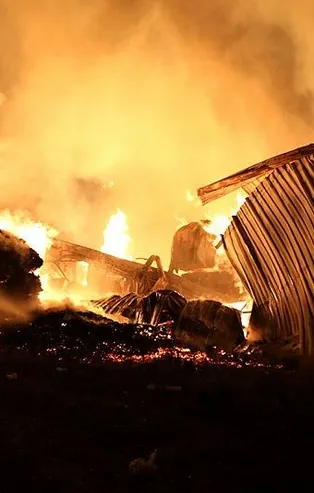 Ankara Siteler'de korkutan yangın