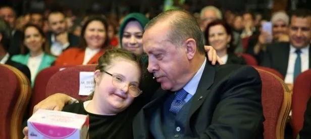 Cumhurbaşkanı'nın çocuk sevgisi