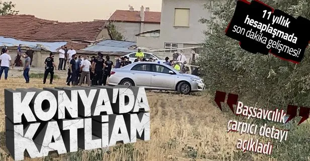 Konya’da bir eve düzenlenen silahlı saldırıda 7 kişi öldürüldü! Gözaltılar var