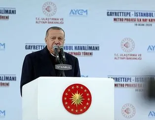 Başkan Erdoğan’dan Kanal İstanbul açıklaması