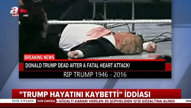 ‘Trump öldü’ yalanı provokasyon testi mi (Video)
