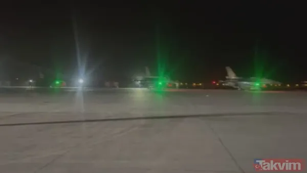 Kış Kartalı Harekatı işte böyle başladı! Milli Savunma Bakanlığı uçakların kalkış görüntülerini paylaştı - 2