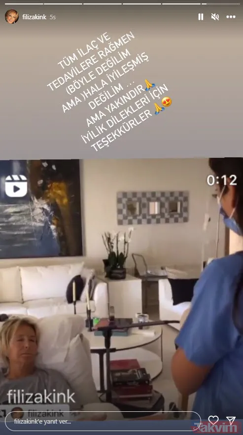 Filiz Akın son sağlık durumunu açıkladı