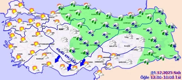 İstanbul'a ilk kar sistemi geliyor: 2'li dalga yola çıktı! 31 Aralık detayına dikkat - 6
