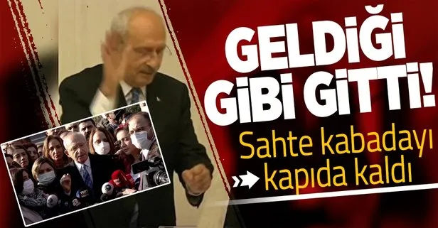Son dakika: Kemal Kılıçdaroğlu, Milli Eğitim Bakanlığı’na alınmadı! Sadece kapıda açıklama yaptı