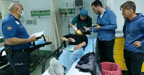 "Neden baktın?" kavgası! 2 kişi hastanelik oldu