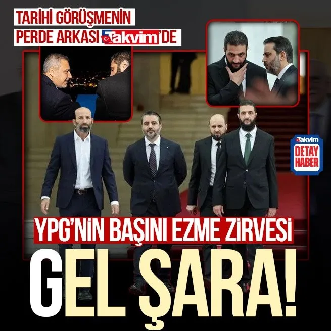 Ankara’da YPG’nin başını ezme zirvesi! Başkan Erdoğan Suriye Cumhurbaşkanı Ahmed Şara’yı kabul edecek | Tarihi görüşmenin perde arkası