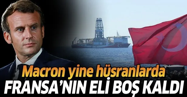 Fransa Cumhurbaşkanı Emmanuel Macron’a büyük şok! Fransa’nın eli boş kaldı