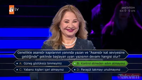 Kenan İmirzalıoğlu Kim Milyoner Olmak İster'de sordu: Dikkat çeken Cumhuriyet ve Atatürk sorusu - 12