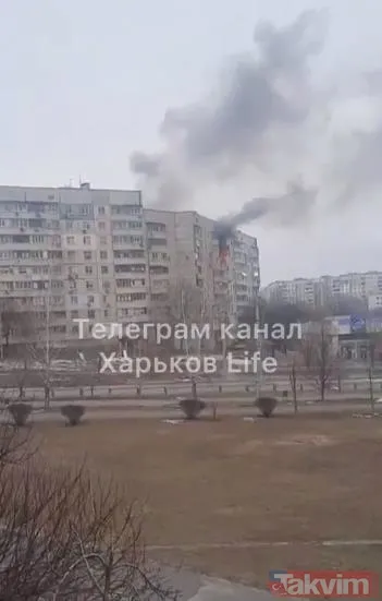 SON DAKİKA Rusya-Ukrayna savaşında dehşet anları! Şehir merkezine böyle füze atıldı! Binalar delik deşik! Rus askerleri esir alındı - 16