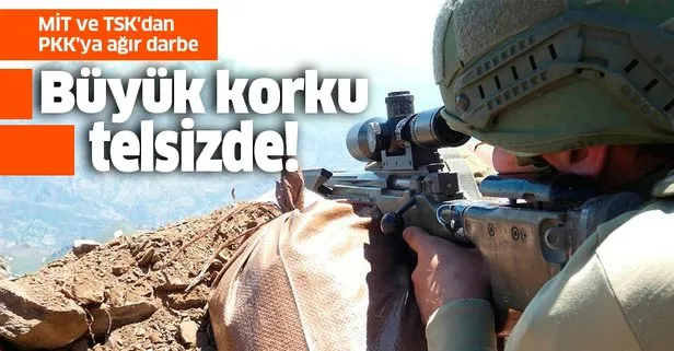 MİT ve TSK’dan PKK’ya ağır darbe! Telsiz konuşmalarına yansıdı