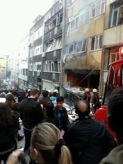 Taksim’de korkunç patlama