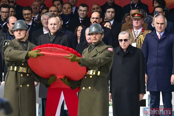 Şehitlere vefa... Başkan Erdoğan, Çanakkale'de şehitliklere karanfil bıraktı - 2