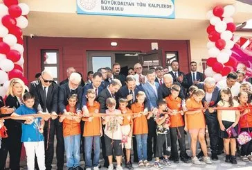 Hatay’da okul açtı