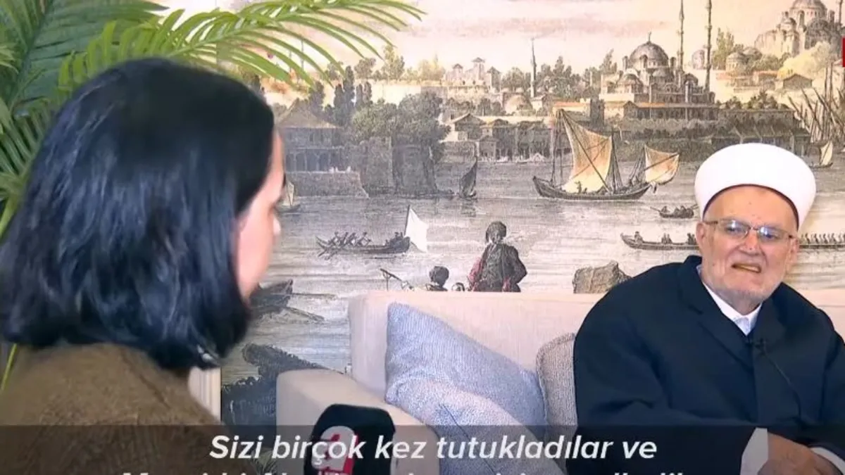 Mescid-i Aksa imamı A Haber'e konuştu!