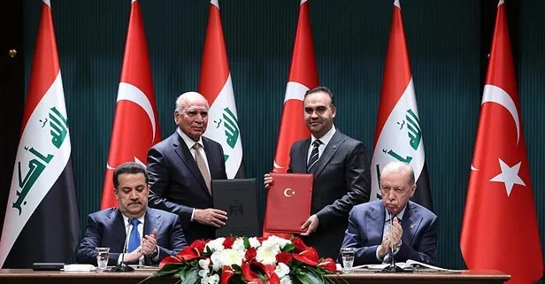 Türkiye ile Irak arasında 11 anlaşma imzalandı! Ticarette hedef 30 milyar dolar