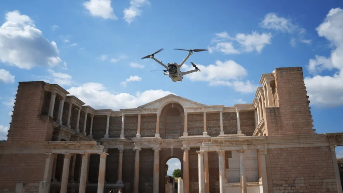 Sardes ve Bintepe gökyüzünden korunacak! Yüksek kabiliyetli dronlar nöbette