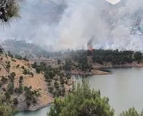 Adıyaman’da orman yangını! Ekipler bölgede