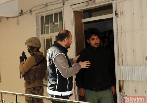 Van'da metruk binada Afganistan uyruklu 13 göçmen yakalandı - 17