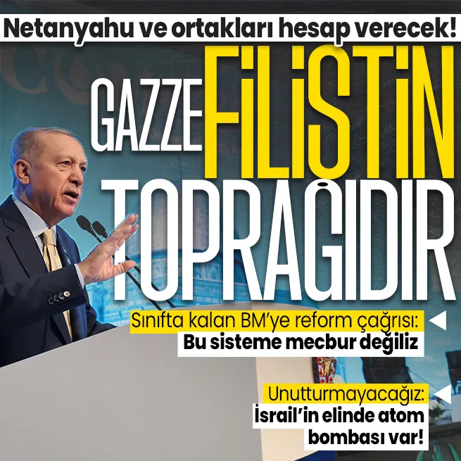 Başkan Erdoğandan İSEDAKn 39. Bakanlar Oturumu Açılış Programında önemli açıklamalar