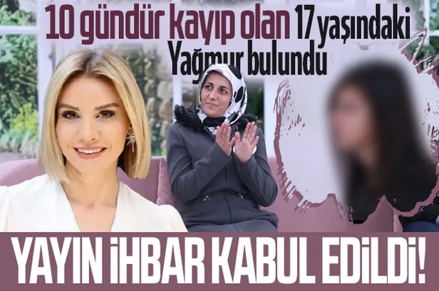esra erol canli yayinini ihbar kabul