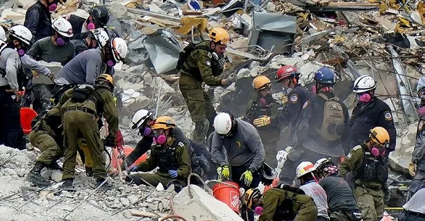 ABD kabusu yaşıyor! Miami'de çöken binanın enkazından çıkarılan ceset sayısı 94'e yükseldi