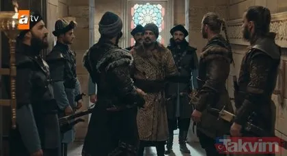 Kuruluş Osman 57. bölümde nefes kesen sahne! Osman Bey, sultanın huzurunda Moğol valisine haddini bildirdi